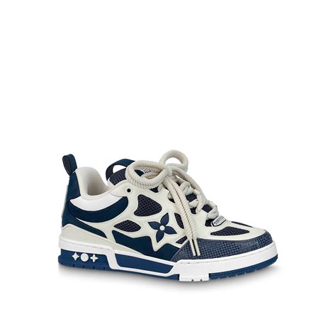 navy Louis Vuitton Shoes for Men 